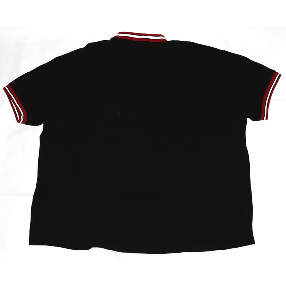 Reason Mens Short Sleeve Embroidered Rose Serpent Pearl Snap Polo Shirt Size 3XL - Picture 3 of 6